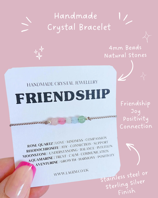 Friendship Crystal Bracelet gift, friendship bracelet