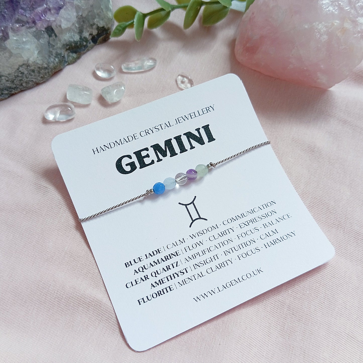Zodiac Crystal Bracelet UK – Astrology Jewellery & Star Sign Gift