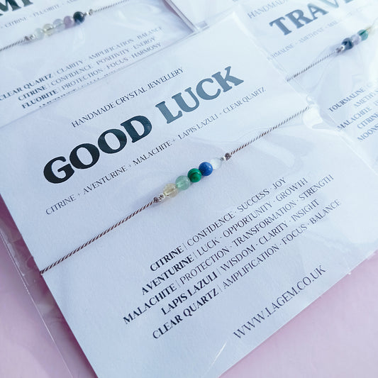 Good Luck Crystal Bracelet UK
