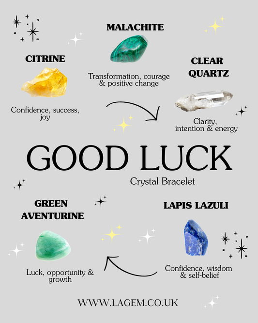 good luck crystal bracelet