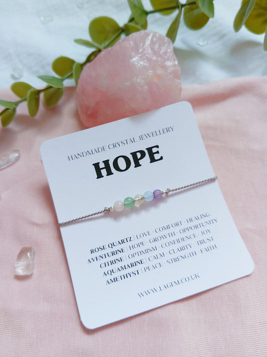 Hope Crystal Bracelet UK – Positivity, Joy & Fresh Beginnings
