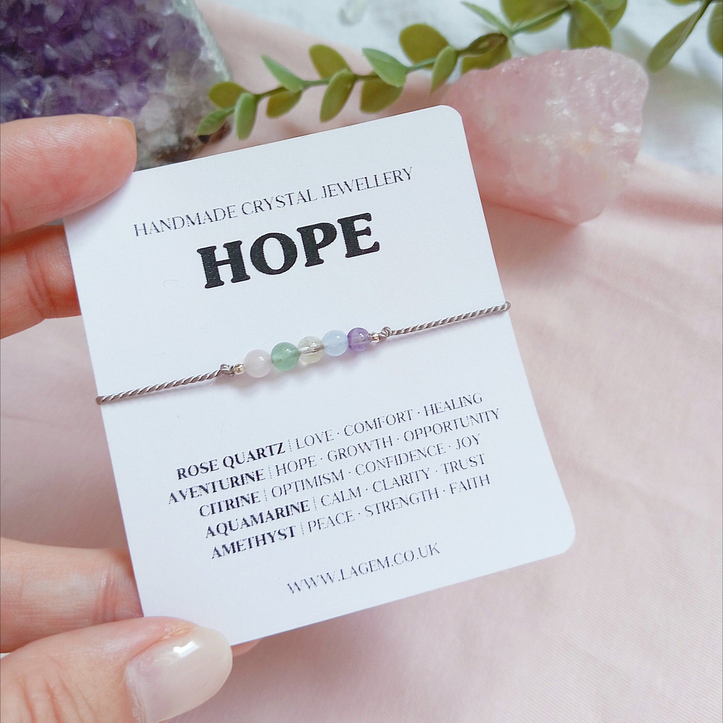 Hope Crystal Bracelet UK – Positivity, Joy & Fresh Beginnings