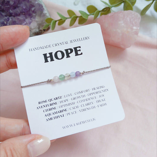 Hope Crystal Bracelet UK – Positivity, Joy & Fresh Beginnings