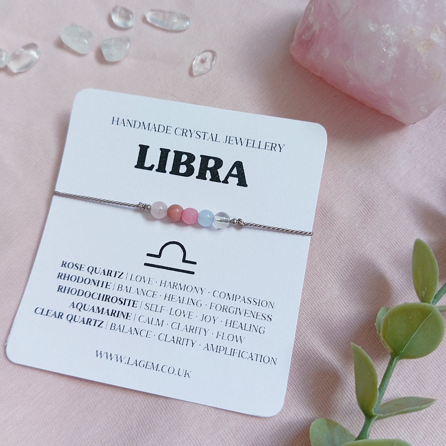 Zodiac Crystal Bracelet UK – Astrology Jewellery & Star Sign Gift