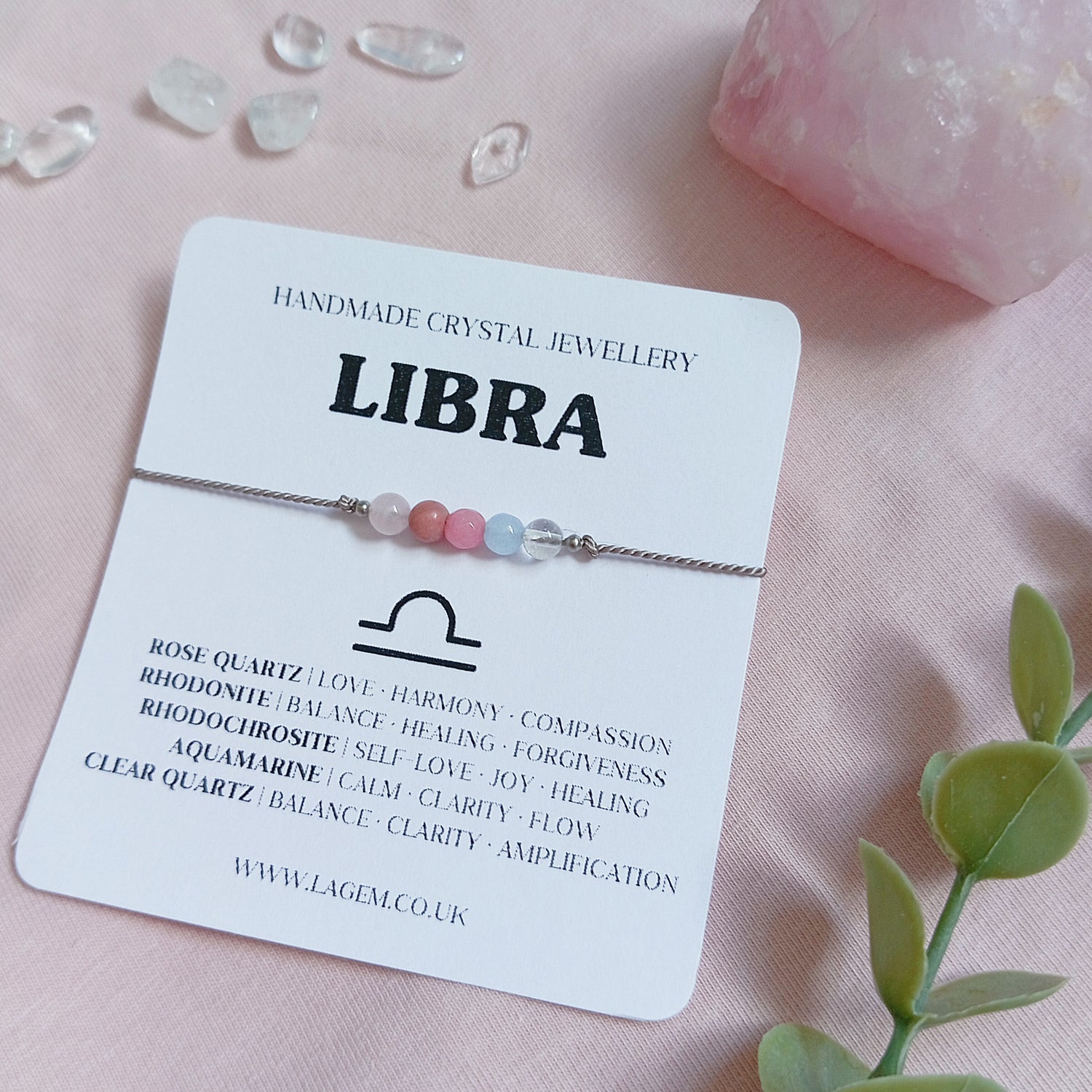 Zodiac Crystal Bracelet UK – Astrology Jewellery & Star Sign Gift