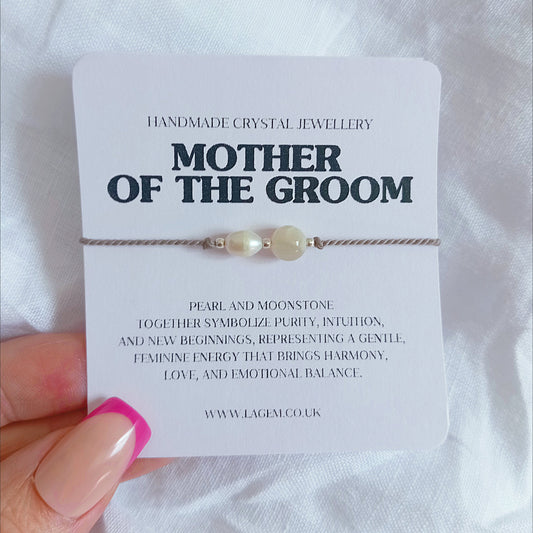peral and moonstone dainty bracelet mother of the groom weeding jewellery gift