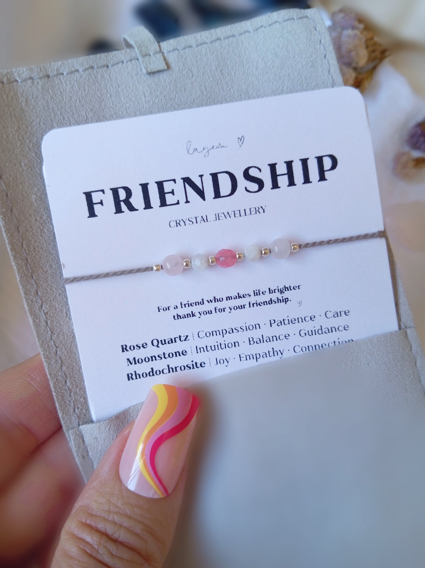 Friendship Crystal Bracelet UK – Meaningful Gift & Crystal Jewellery for Friends