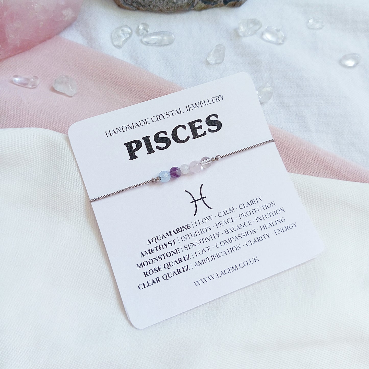 Zodiac Crystal Bracelet UK – Astrology Jewellery & Star Sign Gift