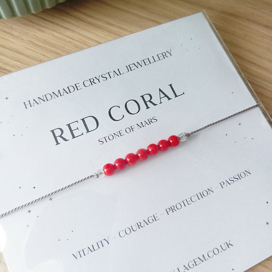 Red Coral Bracelet