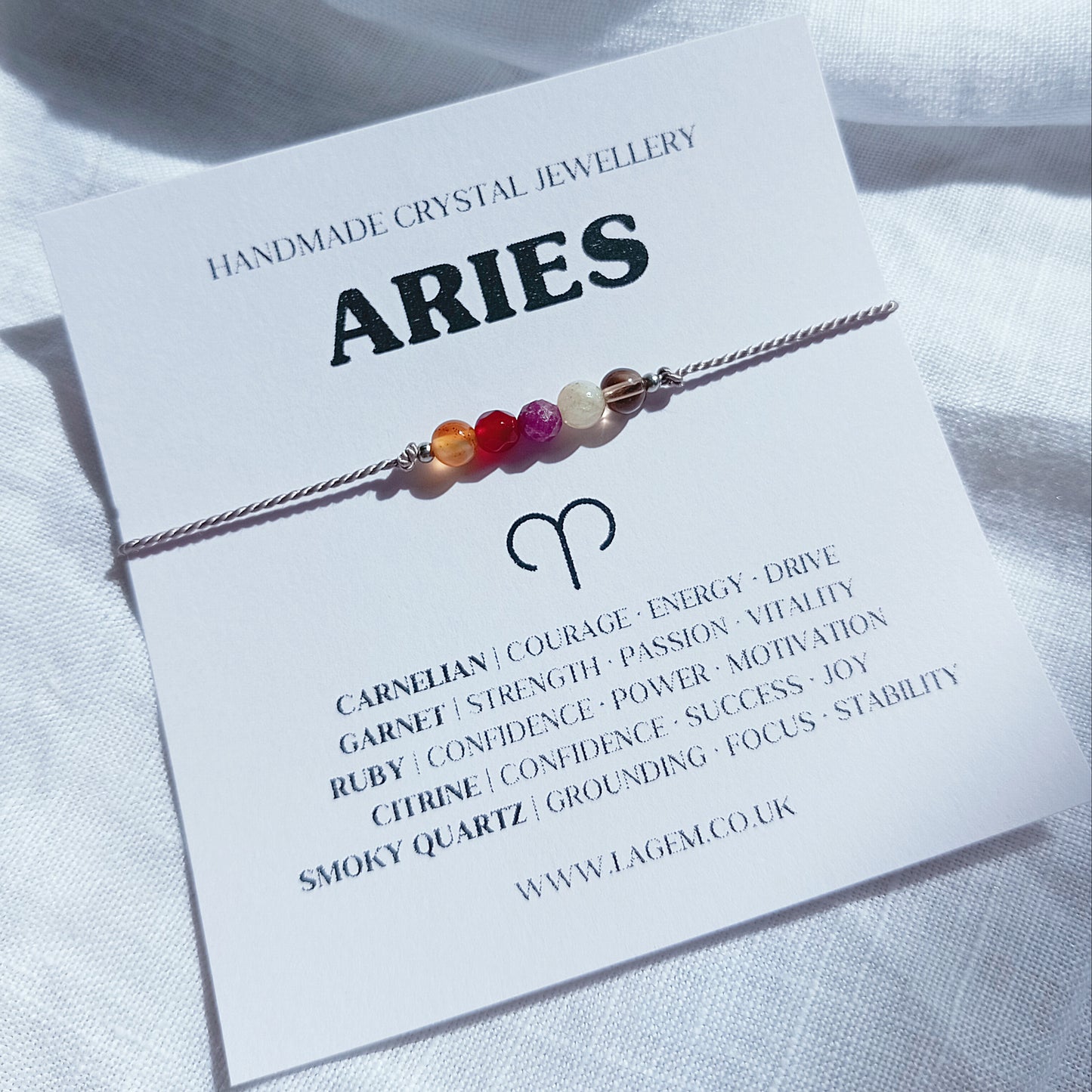 Zodiac Crystal Bracelet UK – Astrology Jewellery & Star Sign Gift