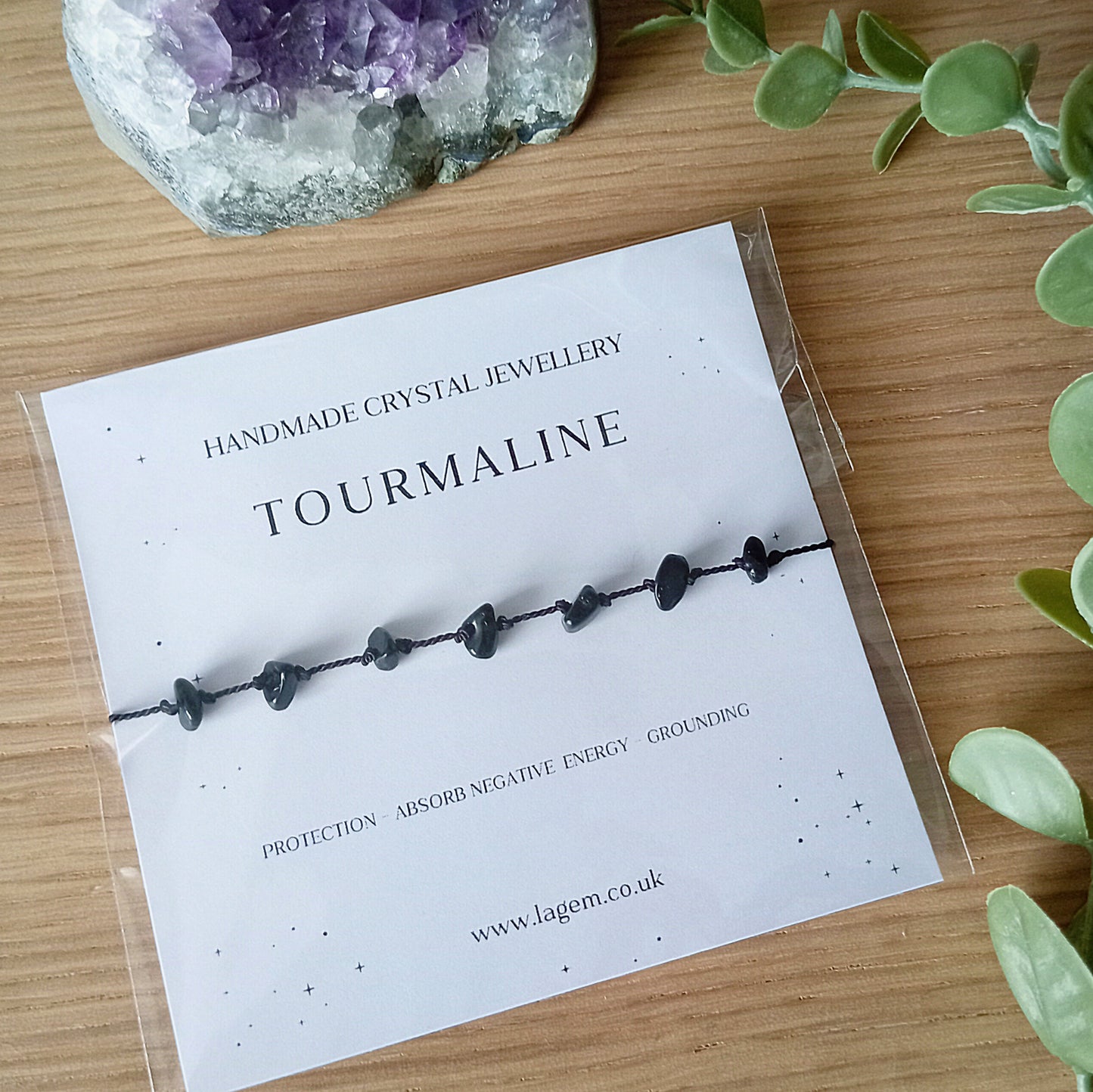 Tourmaline Crystal Bracelet 