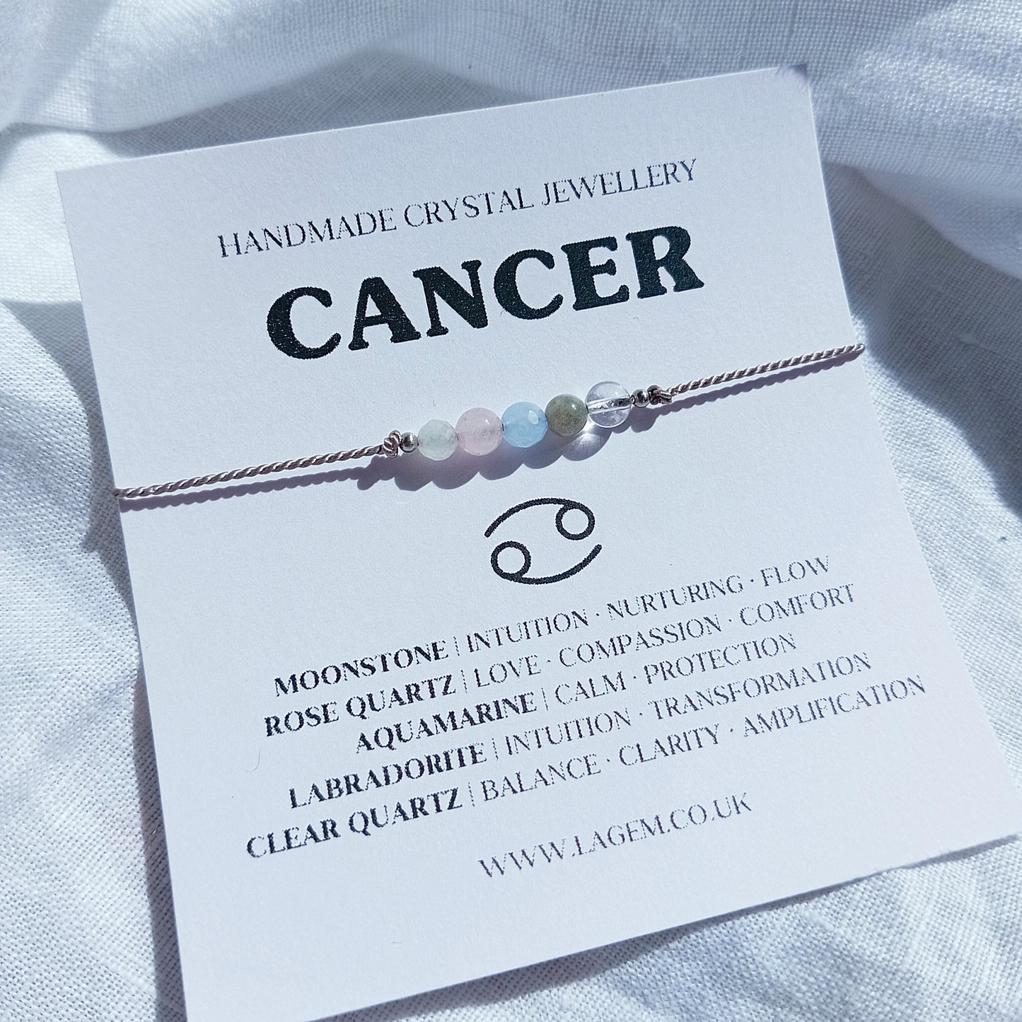 Zodiac Crystal Bracelet UK – Astrology Jewellery & Star Sign Gift