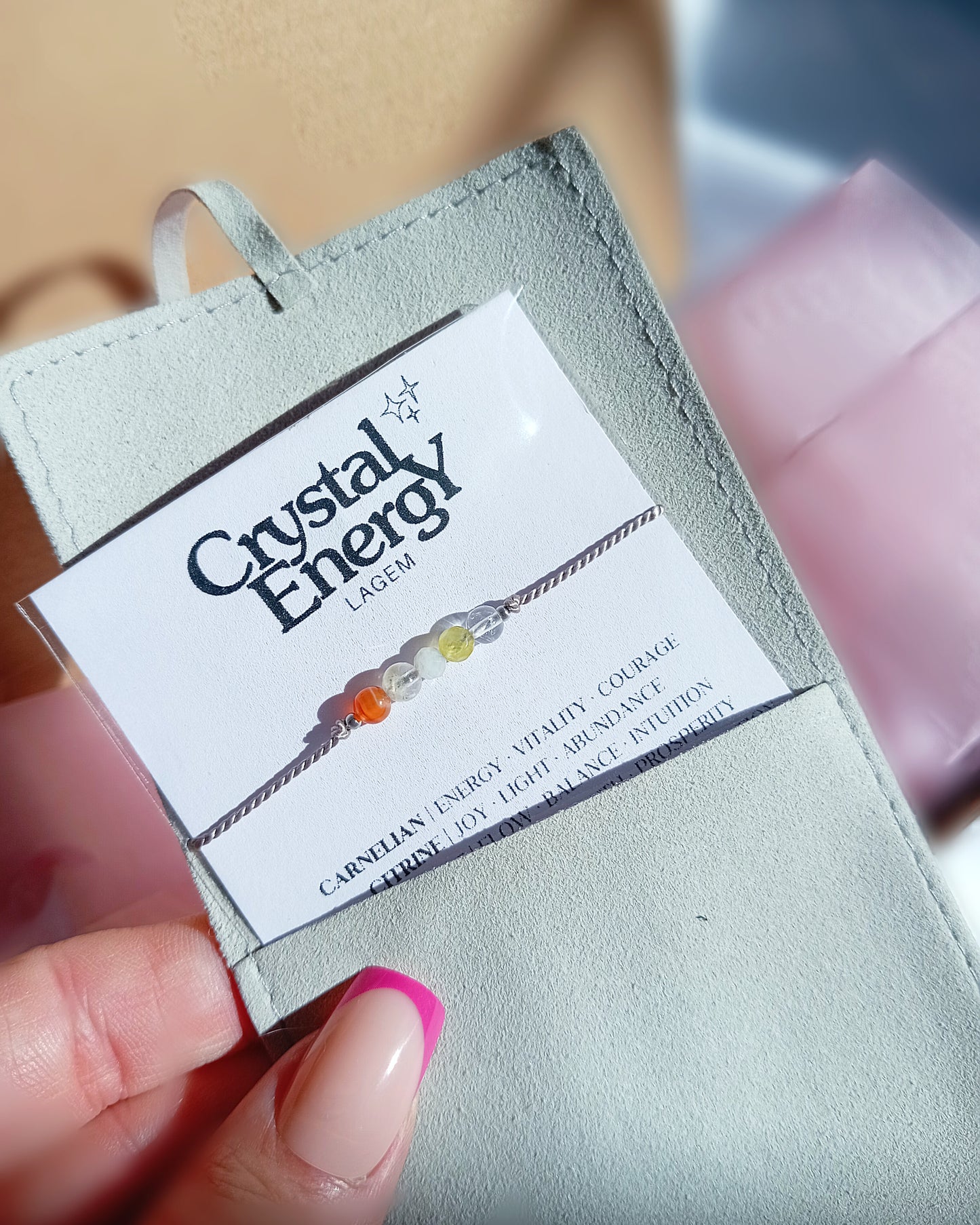 Custom Crystal Bracelet UK – Personalised Gemstone Jewellery | 4mm Beads