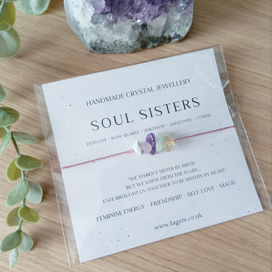 Soul Sisters Crystal Bracelet 