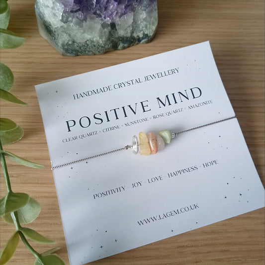 Positive Mind Crystal Bracelet UK 