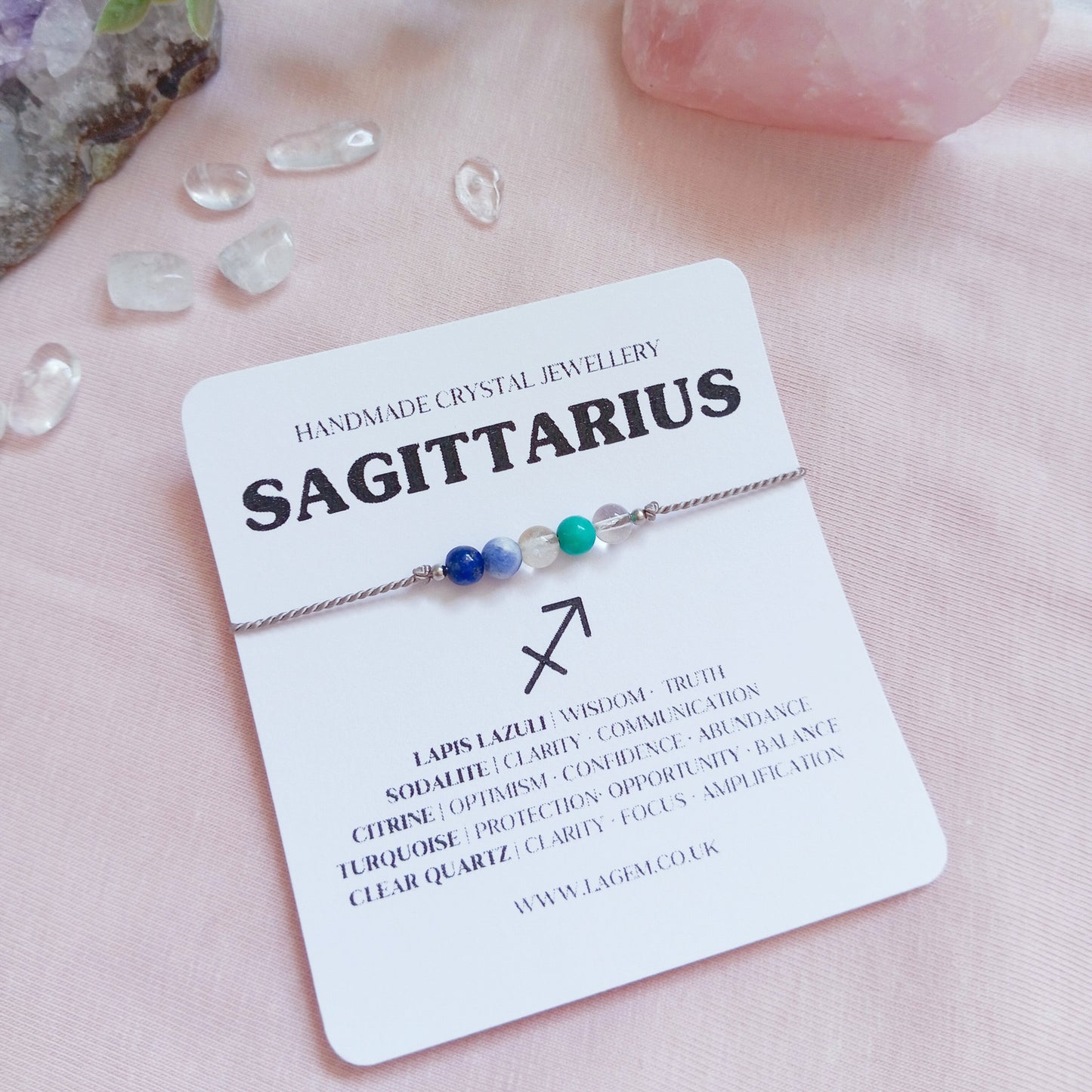 Zodiac Crystal Bracelet UK – Astrology Jewellery & Star Sign Gift