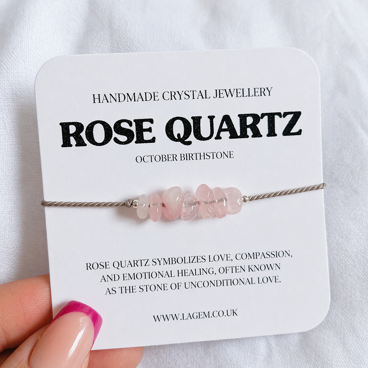 Custom Chips Crystal Bracelet | Dainty Raw Gemstone Jewellery