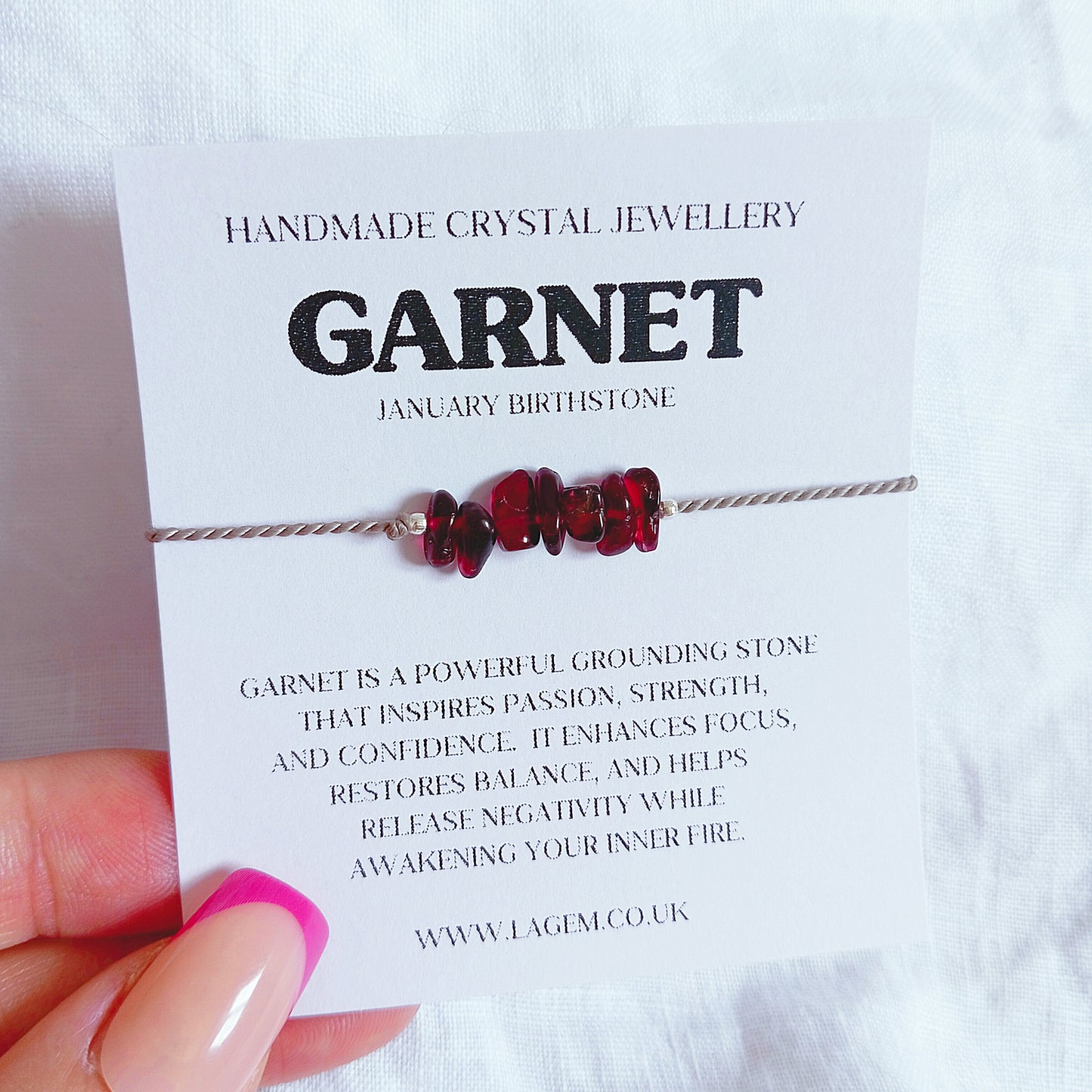 Custom Chips Crystal Bracelet | Dainty Raw Gemstone Jewellery