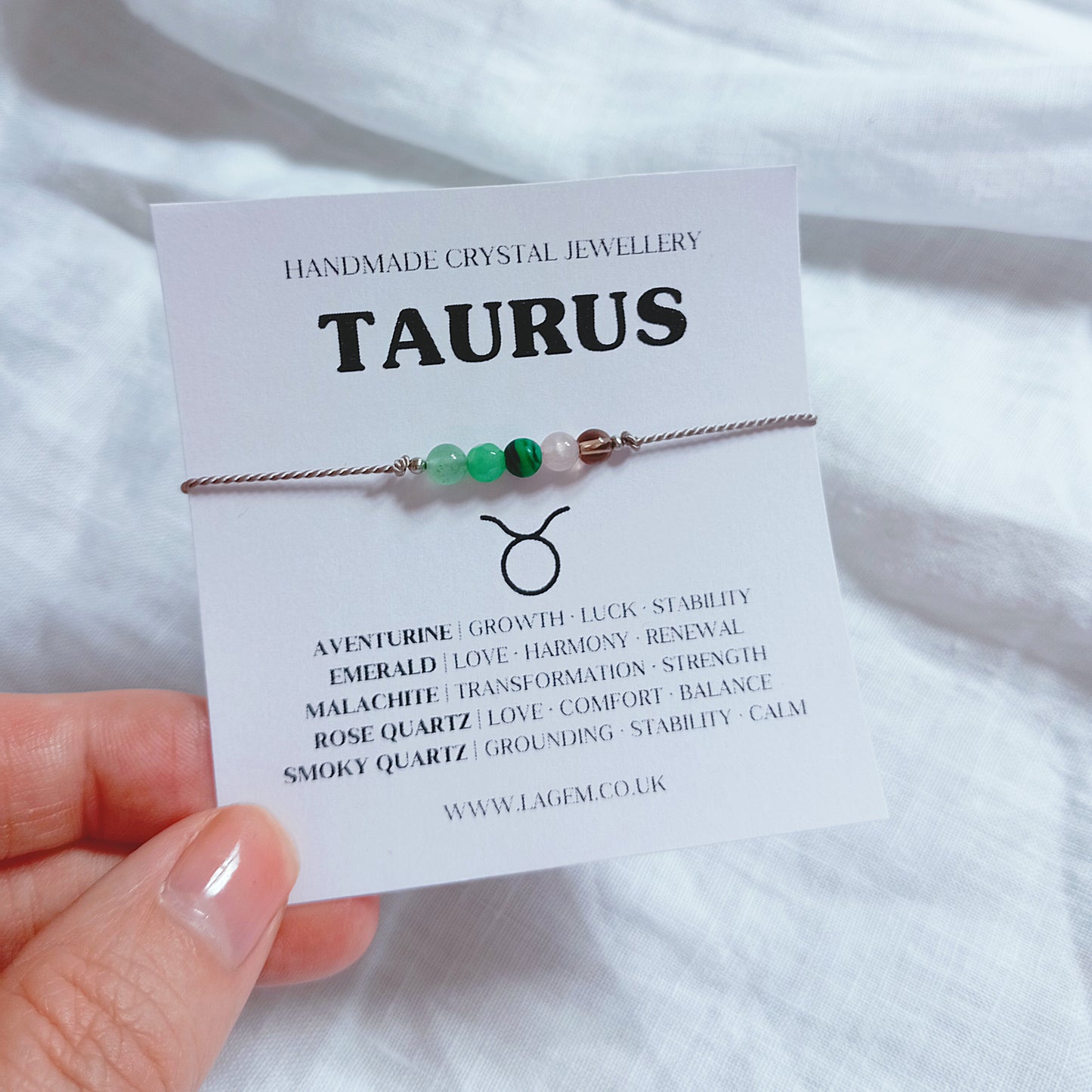 Zodiac Crystal Bracelet UK – Astrology Jewellery & Star Sign Gift