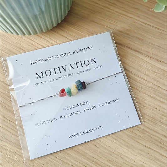 Motivation Crystal Bracelet