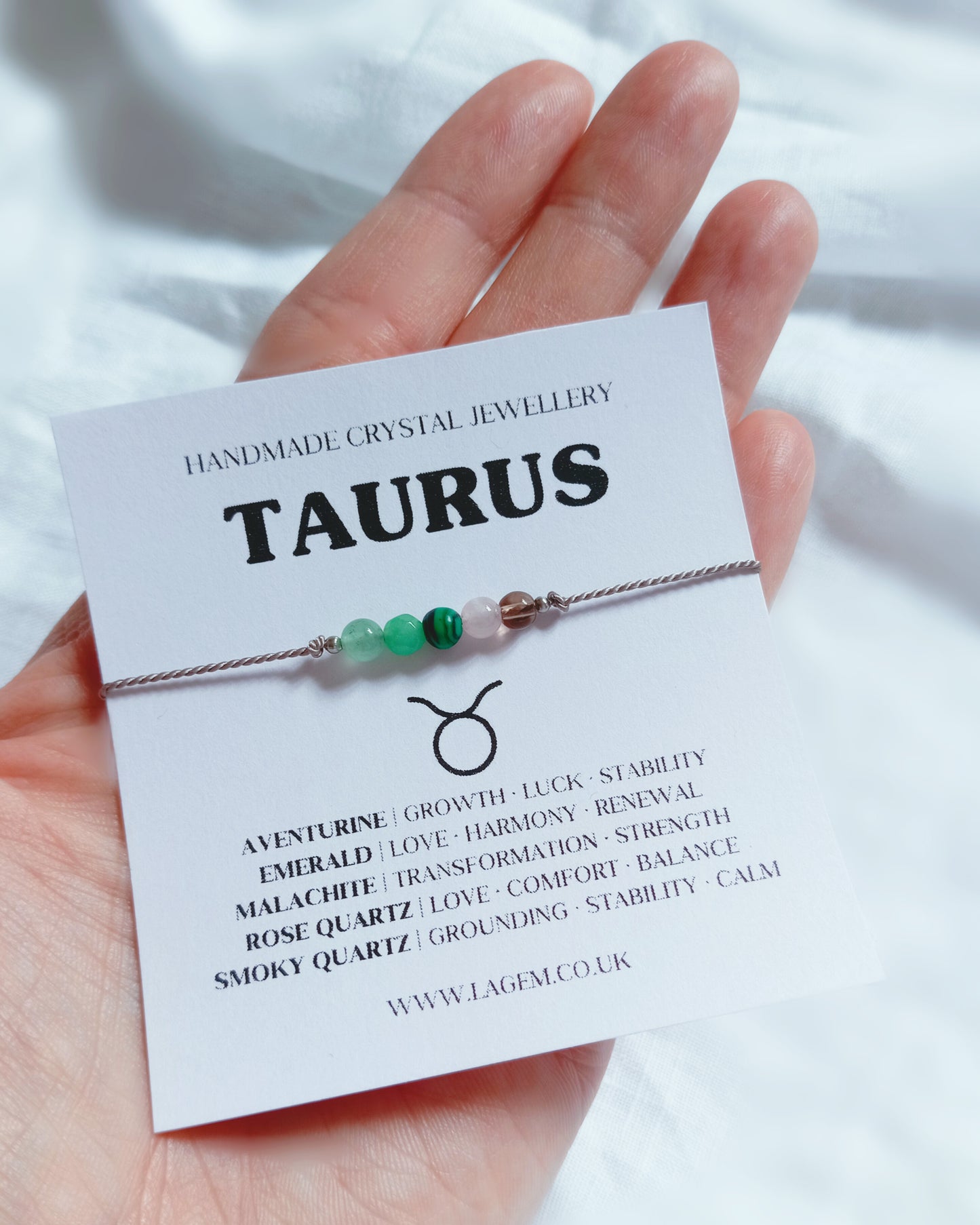 Zodiac Crystal Bracelet UK – Astrology Jewellery & Star Sign Gift