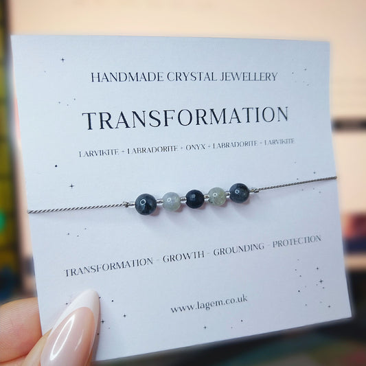 Transformation crystal bracelet UK