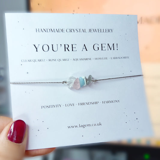 You are a Gem Crystal Bracelet 