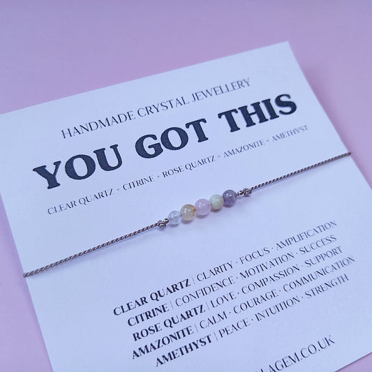 You got this crystal bracelet UK